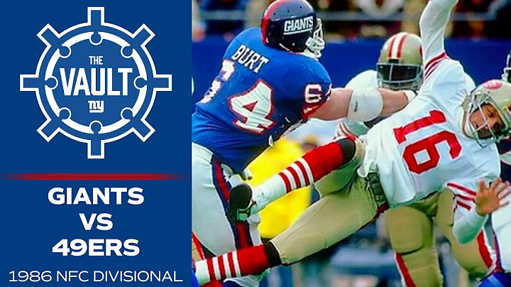 Jim Burt KNOCKS OUT Joe Montana in 1986 NFC Divisi...