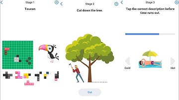 Easy Game Brain Test Daily Challenge 19 June 2020 Stage 1,2,3 Solution