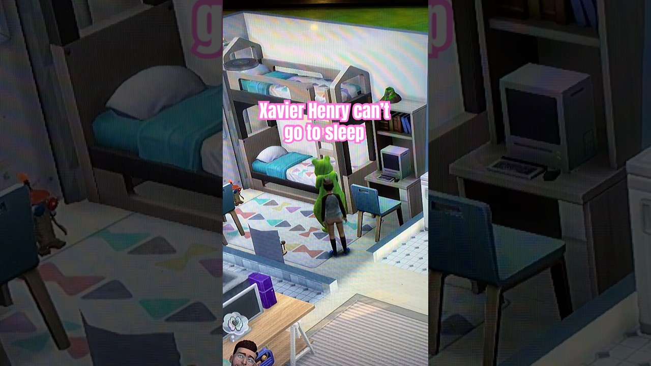 Child Sim always scared and sad 