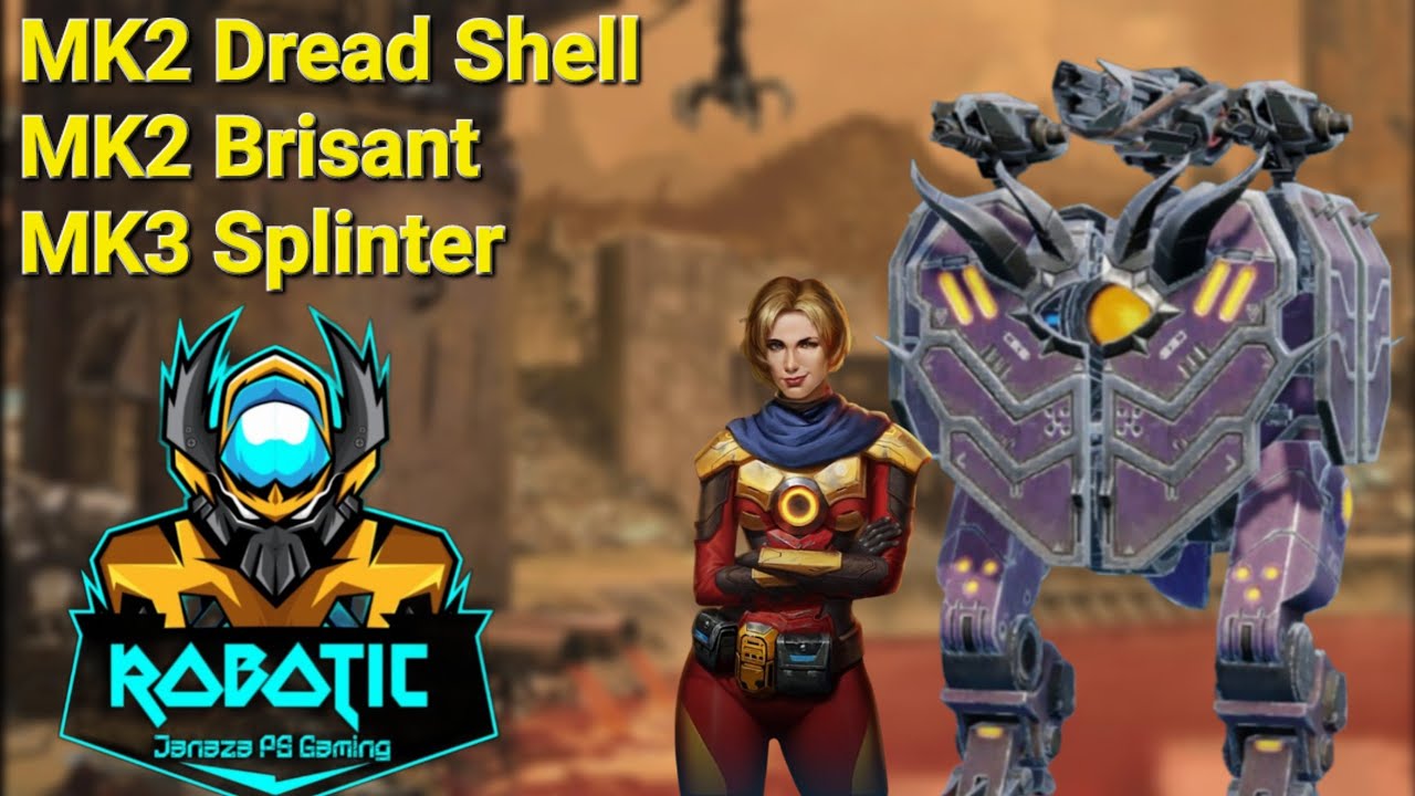 #warrobots Shell with Brisant & Splinter in free for all, how that goes ...