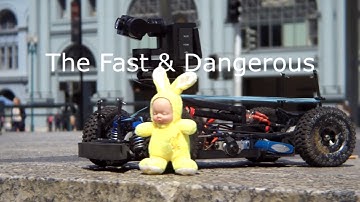 The Fast and Dangerous, Gymkhana Style!  IDOLCAM Gimbal Vlogging Camera