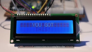 Arduino I2C Lcd 16x2