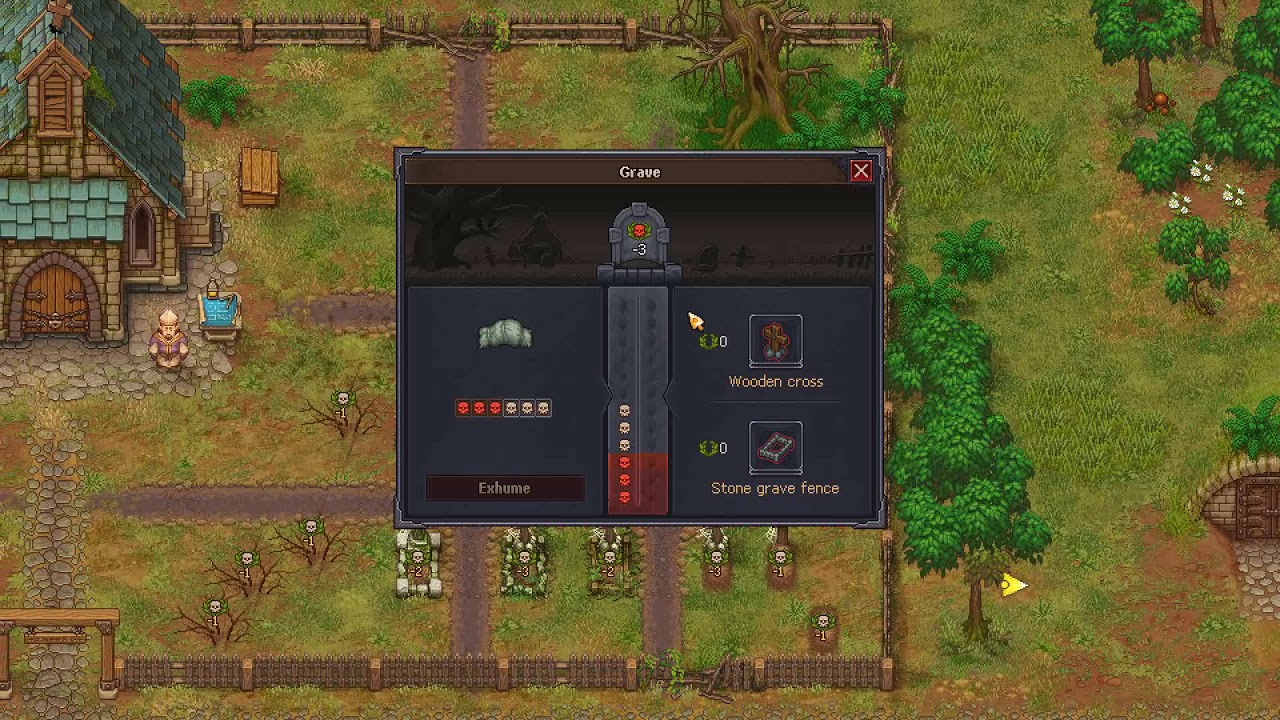 [HUN] Graveyard Keeper 1 (Talking Skull and Building a Graveyard) YouTube