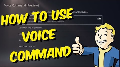 How To Use Voice Command On PS5 - (Hey PlayStation!)