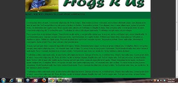 Dreamweaver CS6 Tutorials: How to create a website layout