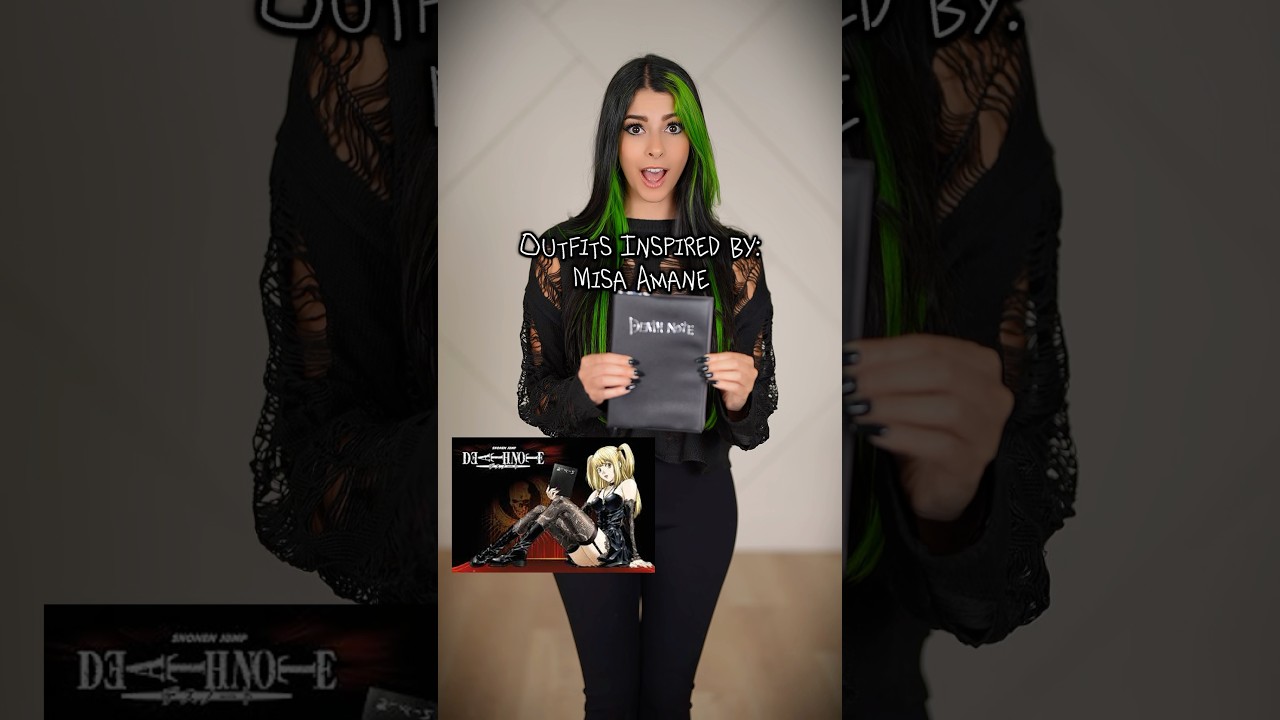 which one is your favorite? 🖤 #foryou #trending #anime #outfit #deathnote #helpmemakethismakesense