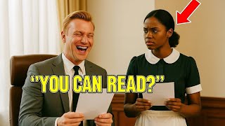 Millionaire Mocked: ‘Translate This and My Salary Is Yours’ – He Froze When the Black Maid Replied