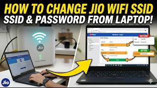How to Change Jio Home Gateway (IDU) WIFI SSID & Password from Laptop or Desktop | Jio Airfiber IDU