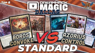 Boros Convoke vs Azorius Control | MTG Standard | Dreamhack Dallas Regional Championship | Top 8
Boros Convoke vs Azorius Control | MTG Standard | Dreamhack Dallas Regional Championship | Top 8
#magicthegatheringart #mtg #mtgstandard Boros Convoke vs Azorius Control | MTG Standard | Dreamhack Dallas Regional Championship | Top 8