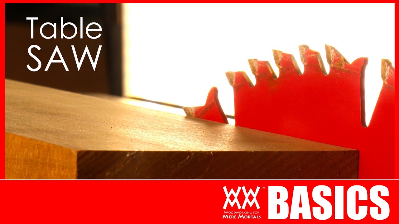 woodchuck 7 Things To Get You Started Using A Table Saw | WOODWORKING BASICS