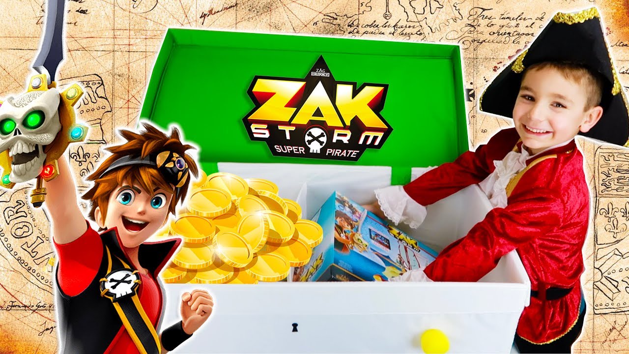 ⁣Swan découvre le Trésor de Zak Storm, Super Pirate !