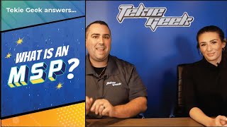 What is a Managed Service Provider (MSP)? | Tekie Geek Answers...