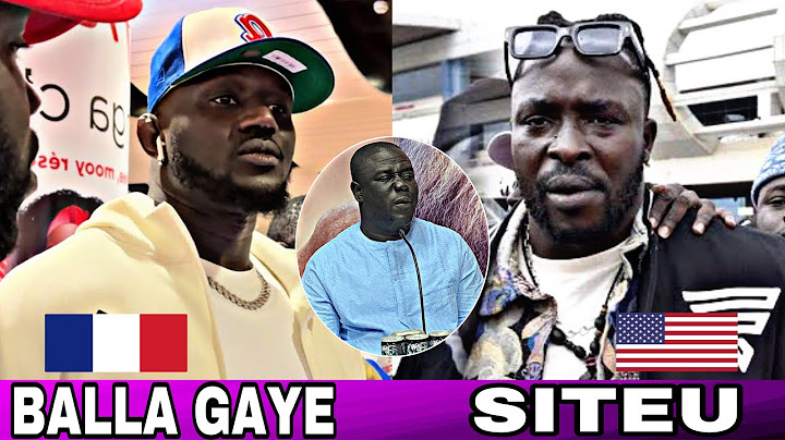 Urgent‼️ regardez les premiers images de l’arrivée de  bala gaye2 et la reaction surprenante de Bour