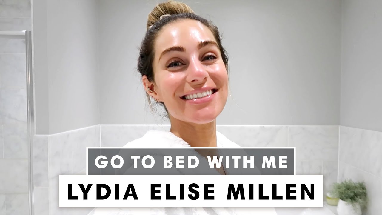 Lydia Elise Millen's Nighttime Skincare Routine | Go To Bed With Me | Harper's Bazaar