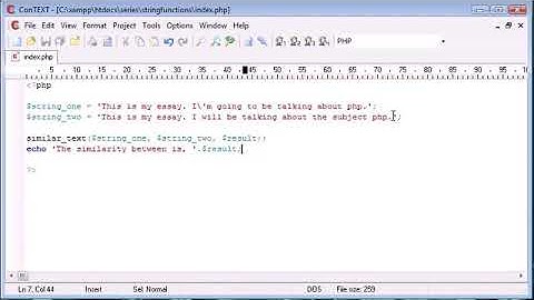 Beginner PHP Tutorial   36   String Functions Part 3  computer  tips and triks pro