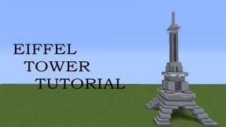 Minecraft Eiffel Tower + Tutorial