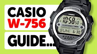 Alles, was Sie über die Casio W-756 wissen müssen – Vollständiges Tutorial screenshot 5