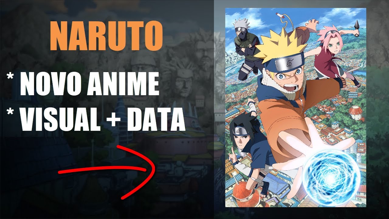 Naruto  Animax anunciou data para estréia do anime remasterizado