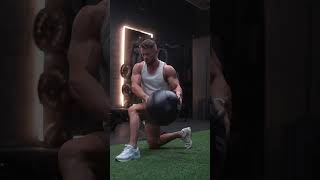 Med Ball Slam  Rotational (Half Kneeling): SUMMIT
