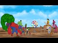 SHE HULK &amp; SHE SPIDERMAN: Squid Game Wooden Door Water Sprayer | SUPER HEROES MOVIE ANIMATION