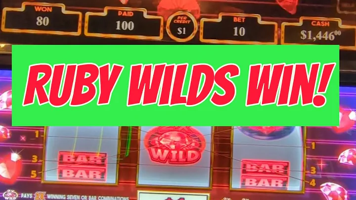 BIG WIN! Hot Wild Ruby Gems Red Screen Nonstop 🔥