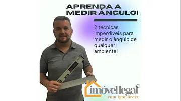 Qual aparelho para medir ângulos?