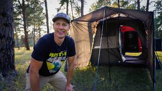 The BEST Instant Pop Up Tent and Awning for Easy Camping!