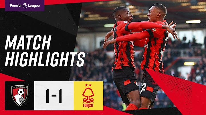 Ouattara gets assist on Premier League debut | AFC Bournemouth 1-1 Nottingham Forest