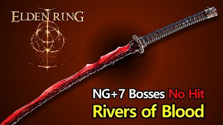 Elden Ring - Rivers of Blood vs NG+7 bosses fight #eldenring #gaming