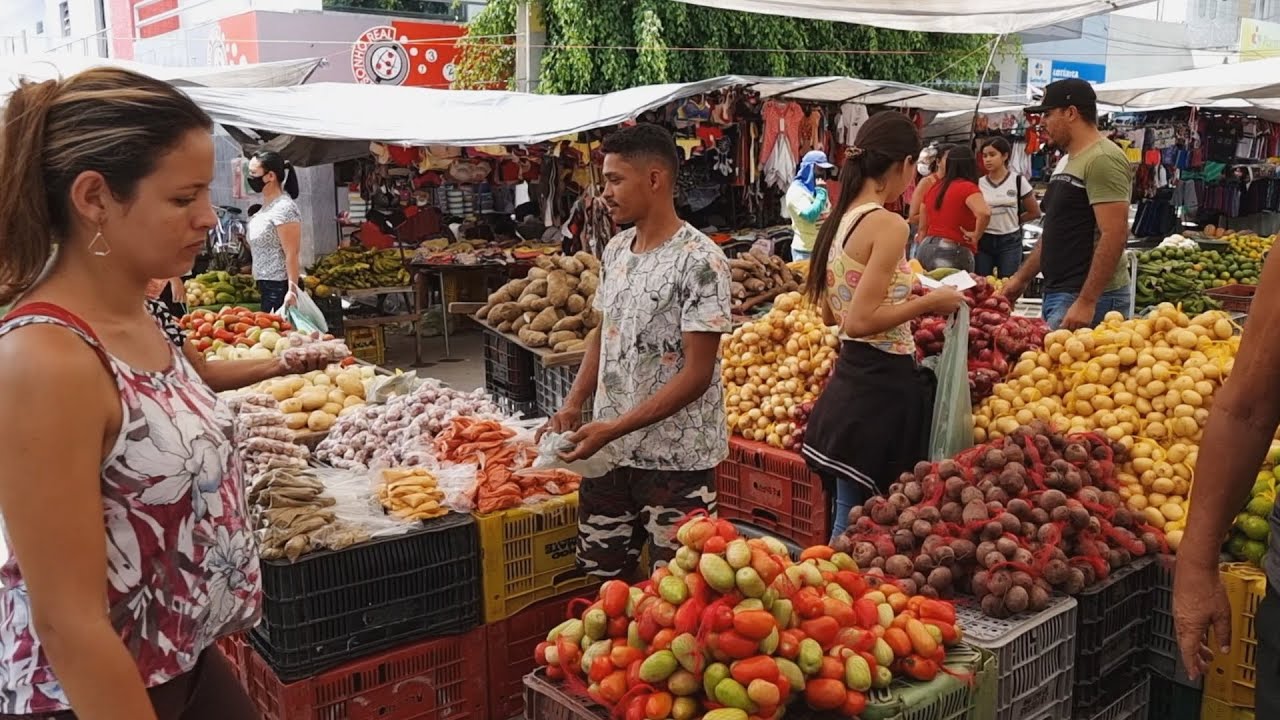 ACOMPANHE AS FEIRAS DE RUA DO NORDESTE. TUDO POR REAL! - YouTube