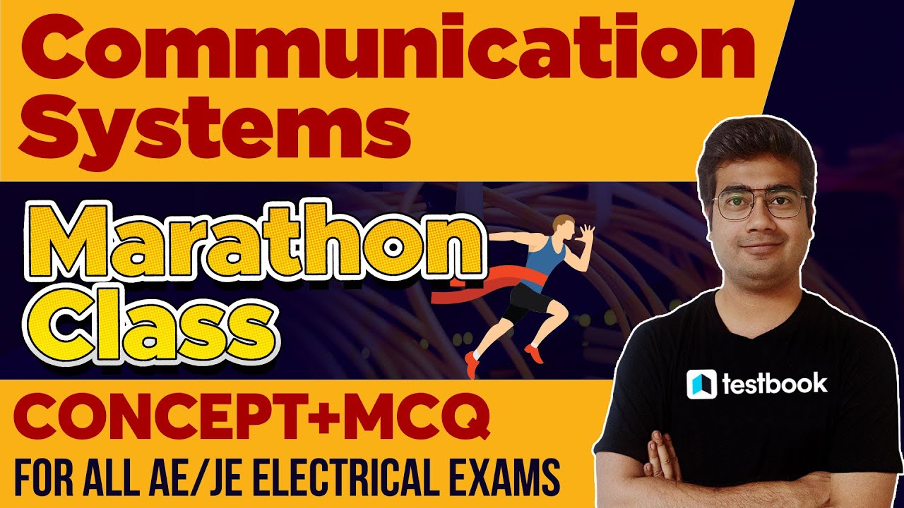 Communication Systems | Concept & MCQ for all AE/JE Exams | Marathon Class by Mohit Sir