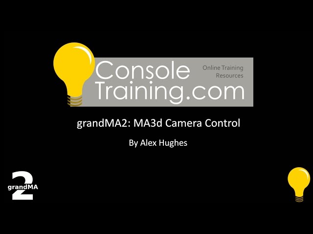 grandMA2: MA3d Camera Control via Console