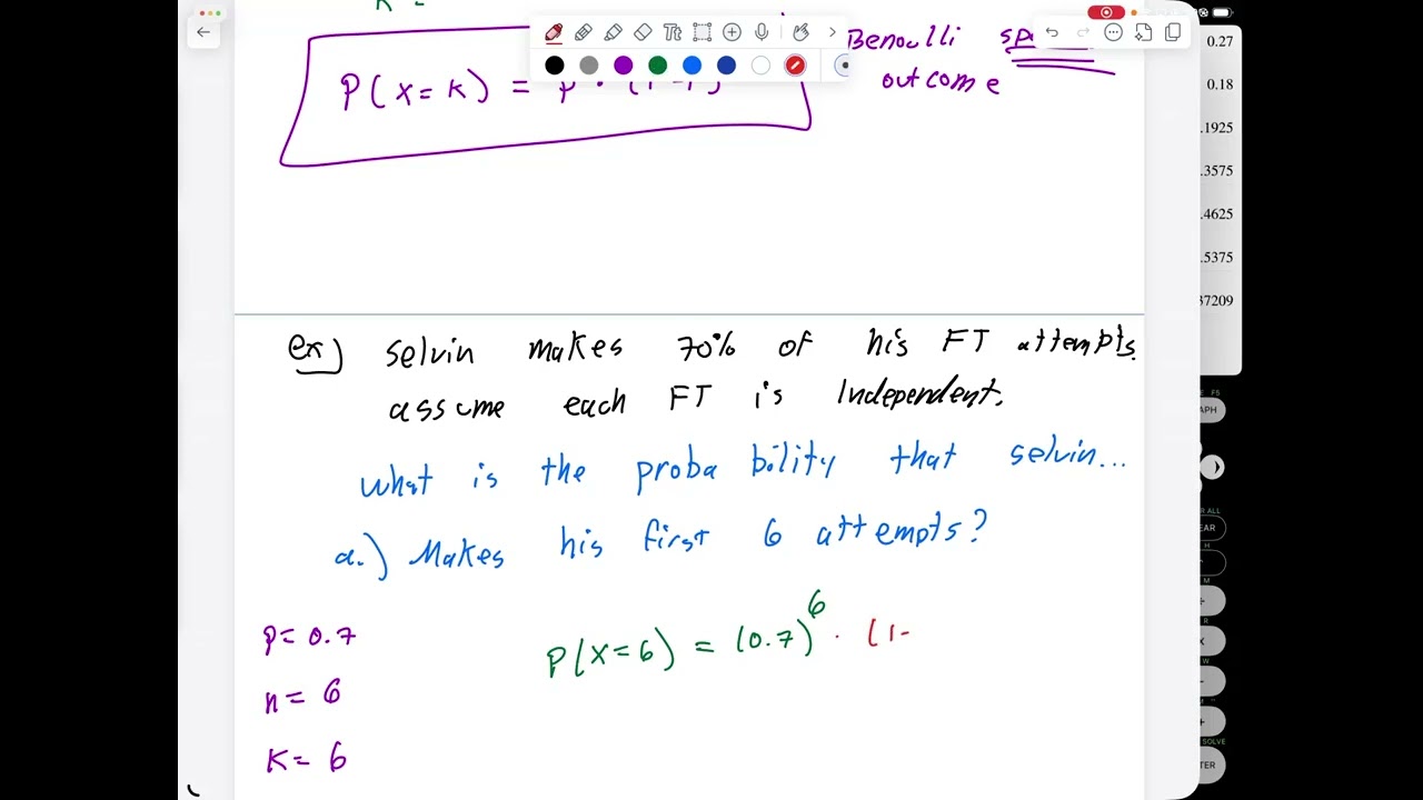 Stat Lecture 03-02-26 (8.1 - Bernoulli Probability)