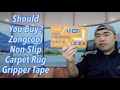 Should You Buy? Zongcool Non-Slip Carpet Rug Gripper Tape