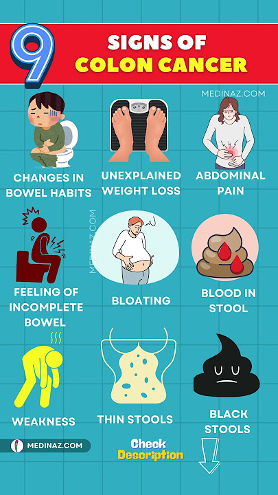 10 Early Signs of Colon Cancer That Could Save Your Life