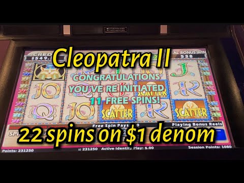 Cleopatra 2 - 2 sessions - Jackpot ! High limit slots