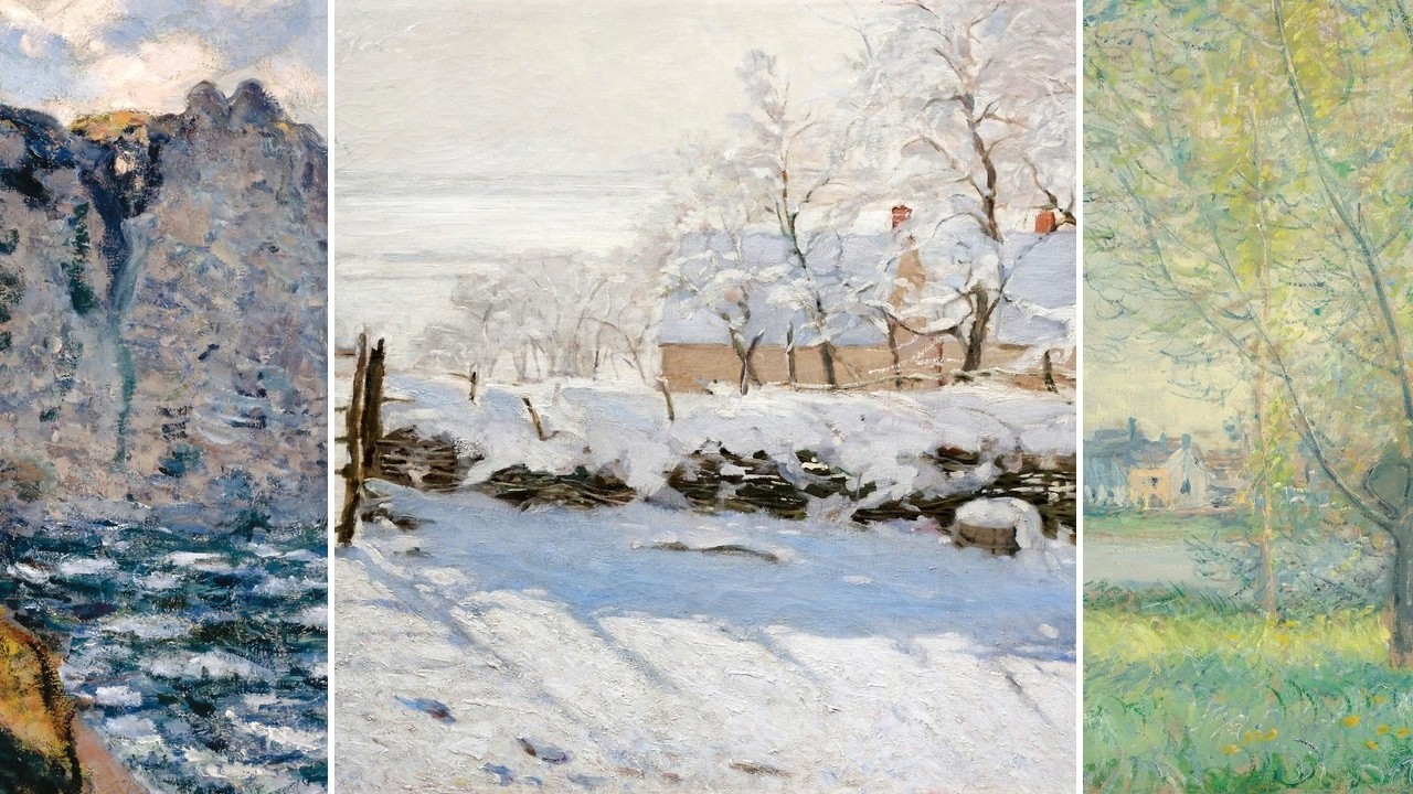 Claude Monet TV — Silent Art Gallery · July 23 Morning | The Magpie & others