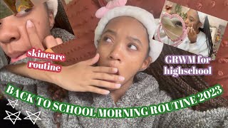 Back To School Morning Routine 2023 | Back To School GRWM