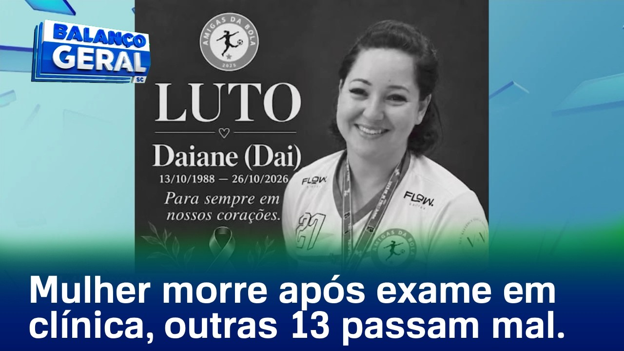 Ibirama: mulher morre após exame em clínica particular e outras 13 precisaram de atendimento médico
