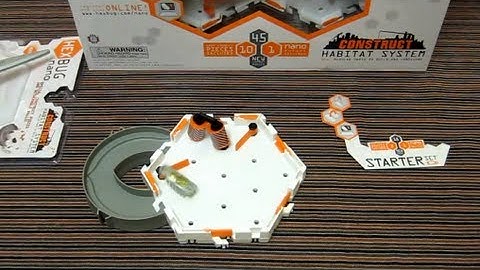 HexBug Nano Construct Starter Set - Hands on Review - Double Roller Set - Rarer Vertical Rollers