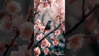 Aivideo With Beautiful Bird Deer Hors Girl