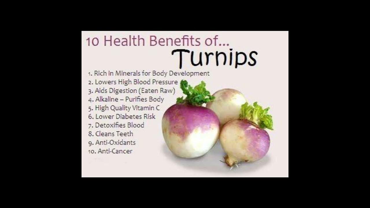 10 Health Benefits of Turnips YouTube
