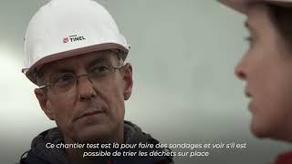 La plus grande décharge de France - Premiers tests dexcavation
