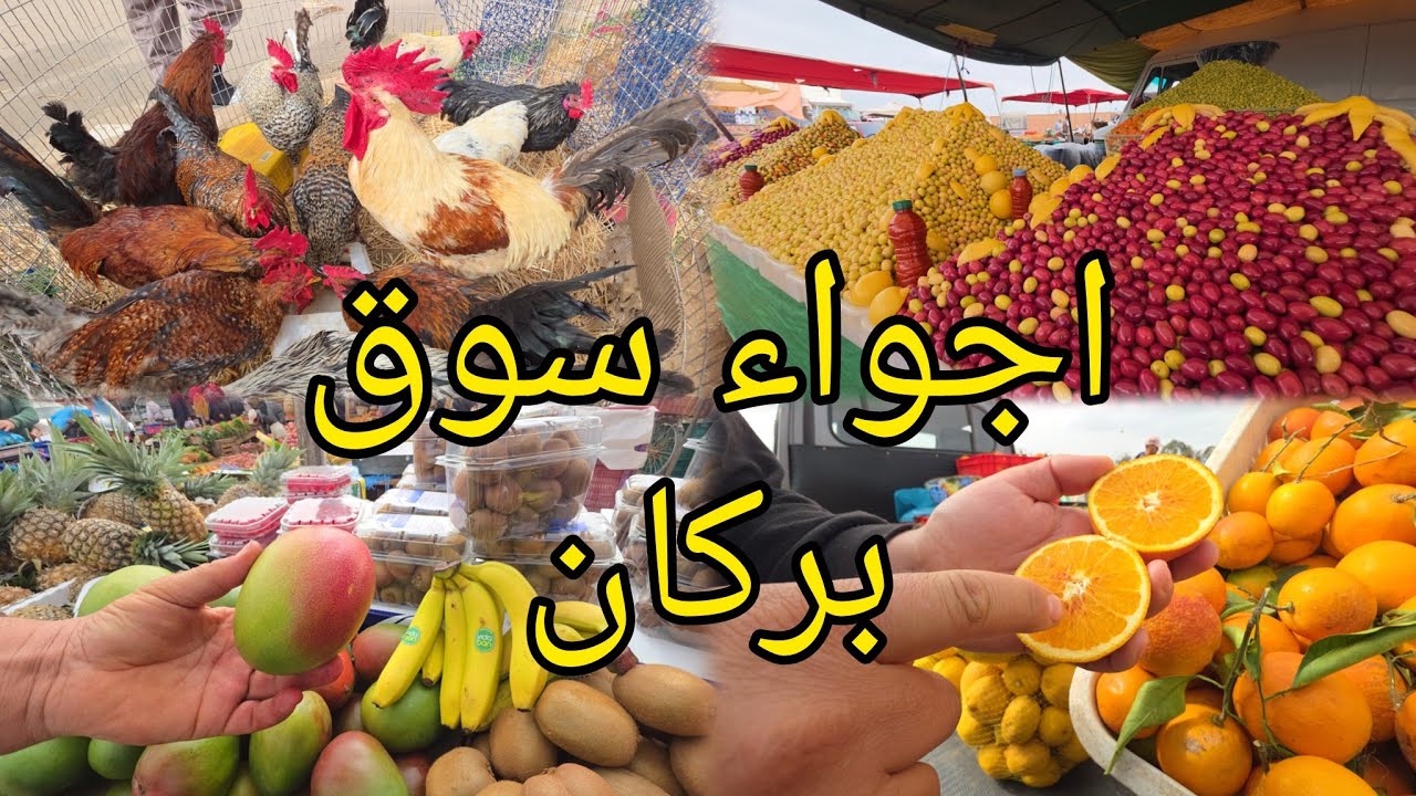 🔥 سوق بركان 2026 | جولة كاملة في السوق الشعبي🍊