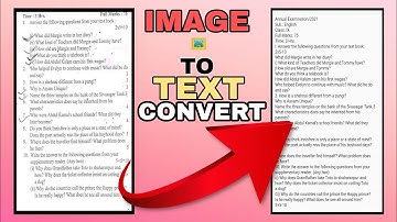 How to Convert Image to Text - Step by Step Guide
