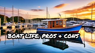 &quot;Living on a Small Boat: Pros and Cons at the Marina&quot;