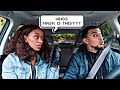 SHE FOUND ANOTHER GIRLS MASK IN OUR CAR *CRAZY REACTION*
