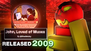 HOW I GOT THE FIRST EVER BADGE ON ROBLOX