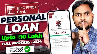 IDFC Personal Loan 2024 | IDFC personal loan apply online | idfc personal loan online | Instant loan