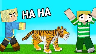 TIGER PRANK På EMIL!! - Dansk Minecraft